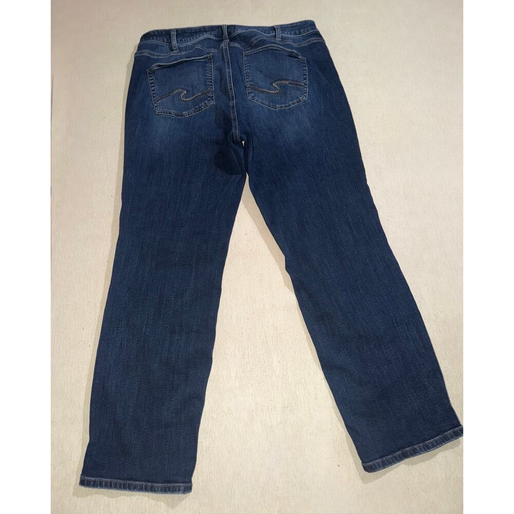 Silver jeans Co women’s Avery straight blue jeans - Picture 16 of 16
